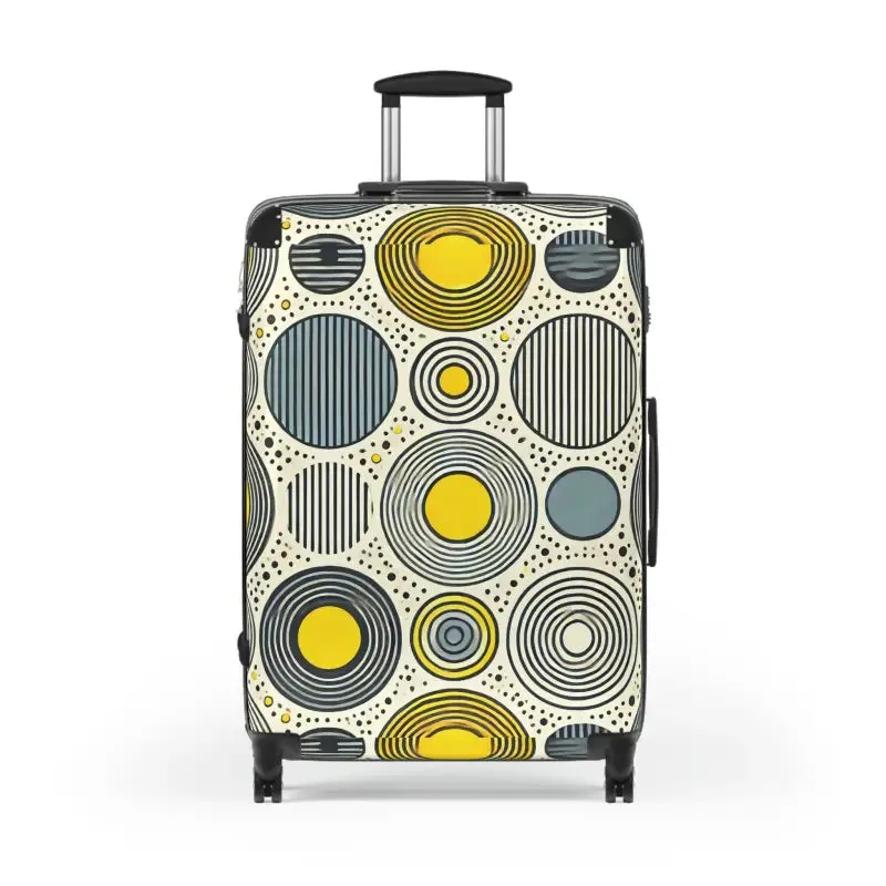 Vibrant Fashion Travel Suitcase for Chic Jetsetters