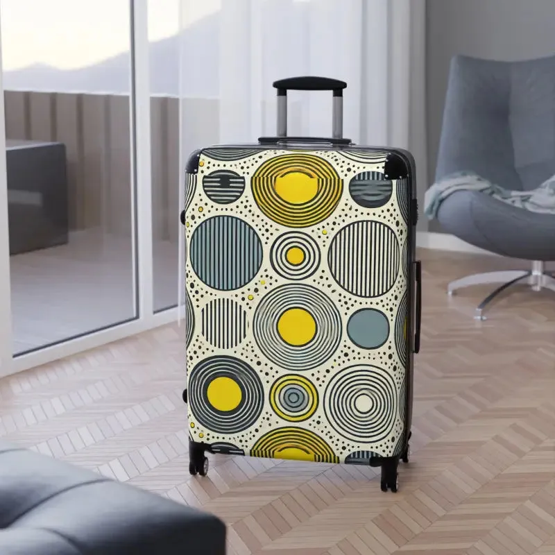 Vibrant Fashion Travel Suitcase for Chic Jetsetters