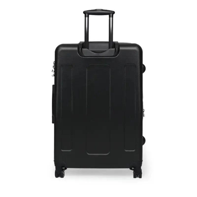 Vibrant Fashion Travel Suitcase for Chic Jetsetters