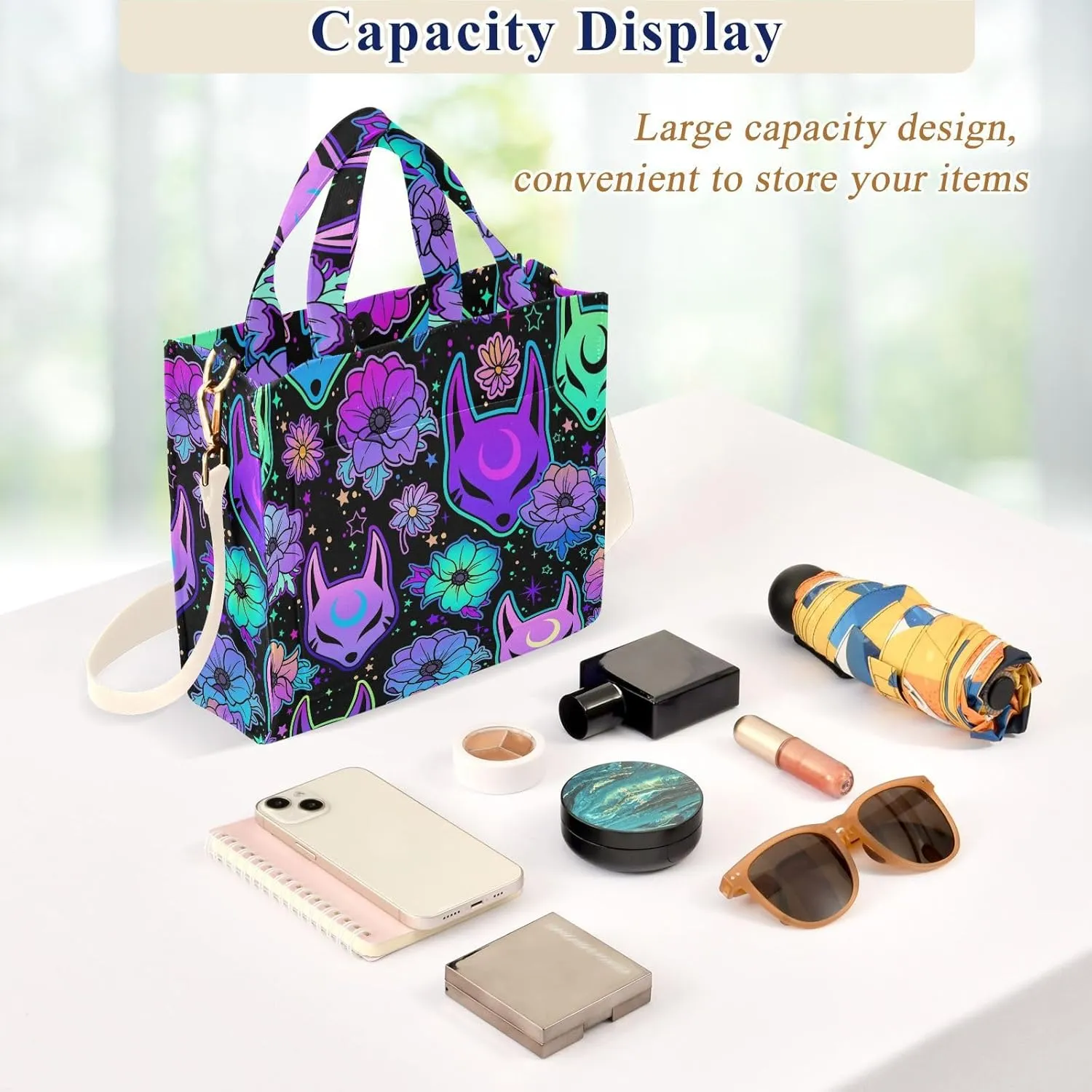 VIGTRO Corduroy Tote Bag for Women Crossbody Bags Shoulder Handbag, Messenger Bag Purse with Adjustable Strap Size S/M