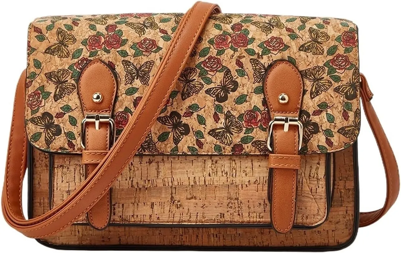Vintage Kraft Pater Hippie Postman Messenger Bag Casual Retro Chic Boho Ethnic Gypsy Ibiza Street Medium Size