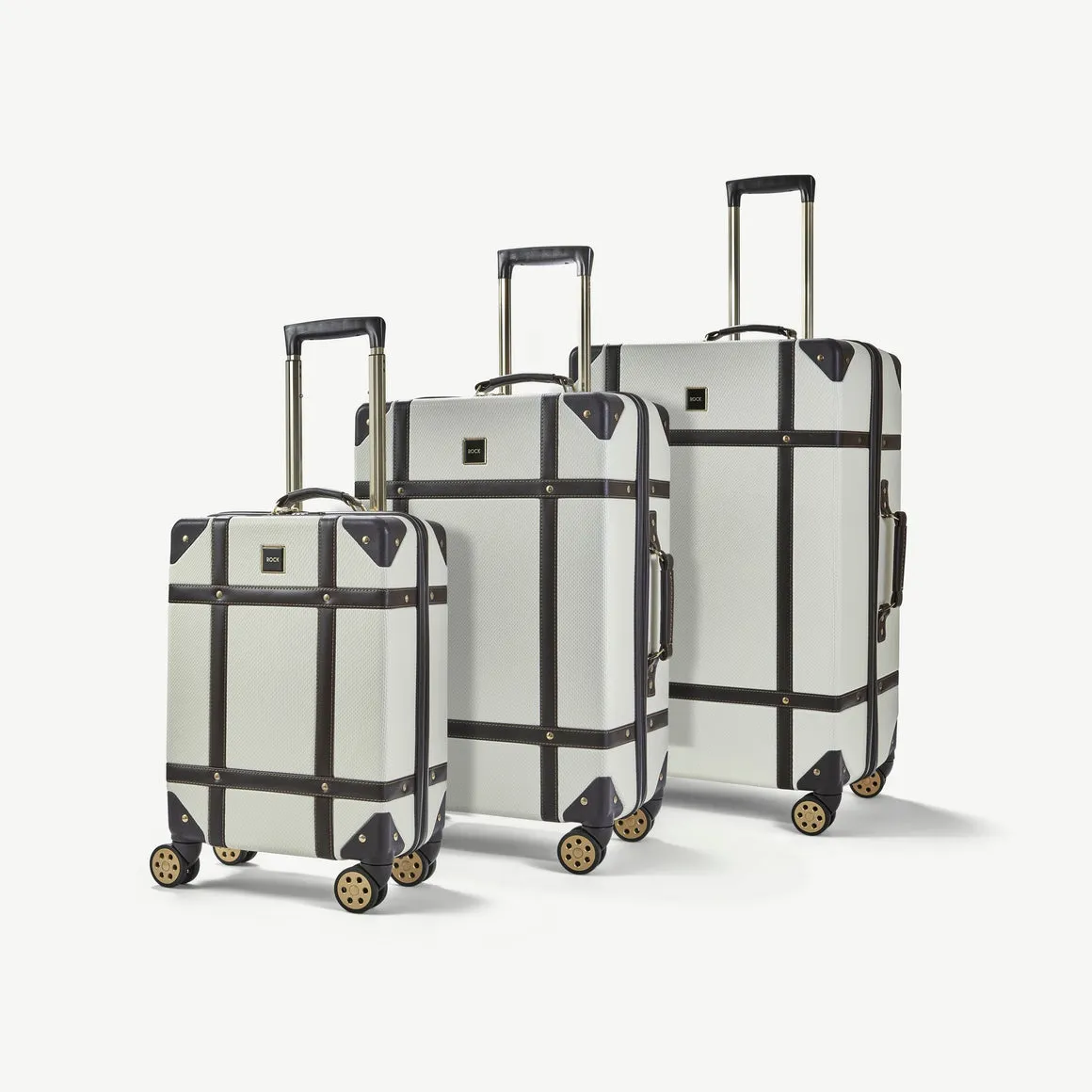 Vintage Set of 3 Suitcases