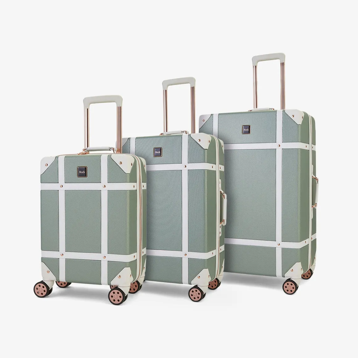 Vintage Set of 3 Suitcases