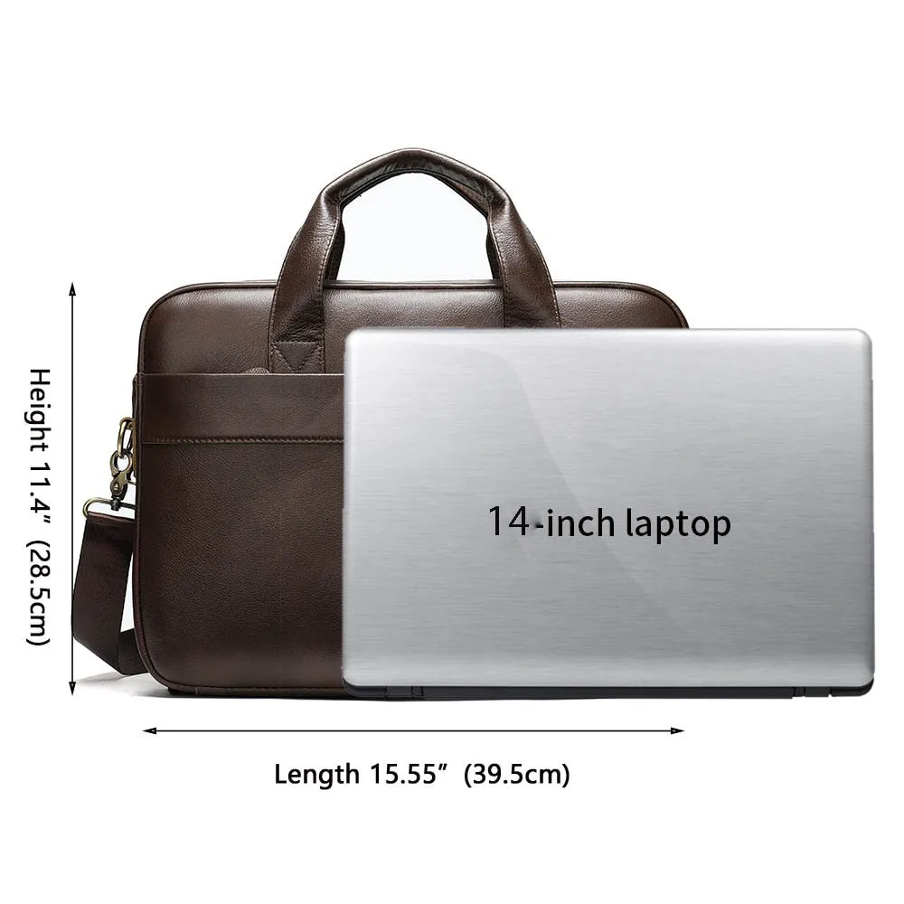 WESTAL Genuine Leather Men's Bag