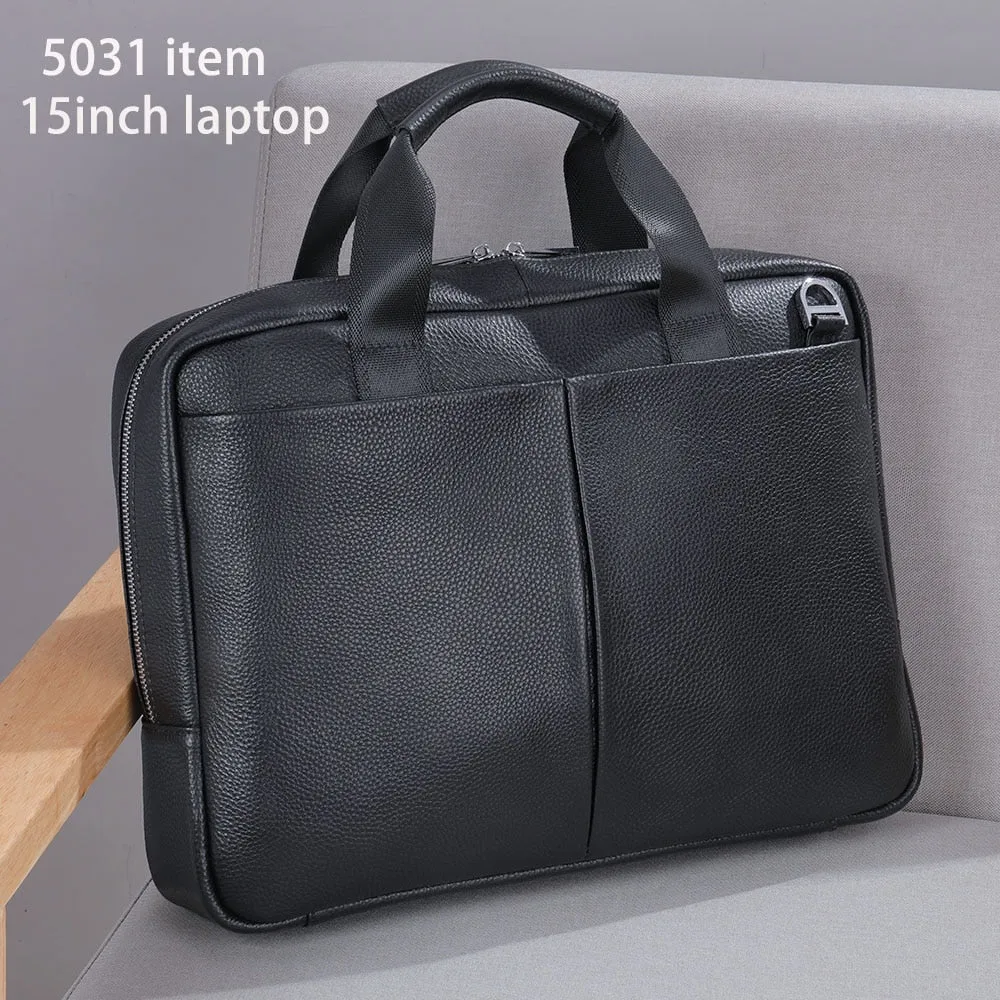 WESTAL Genuine Leather Men's Bag