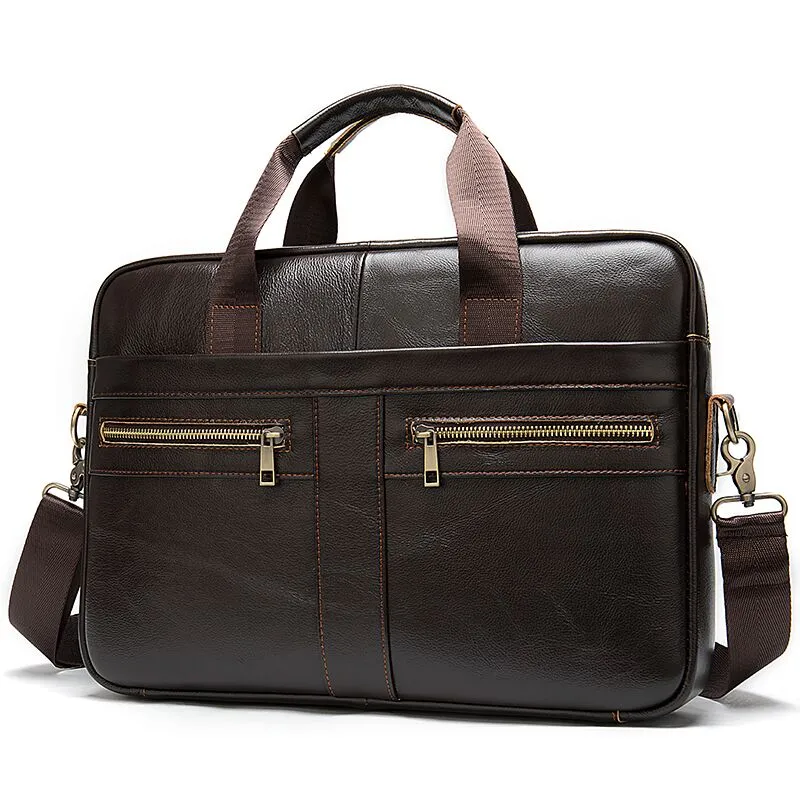 WESTAL Genuine Leather Men's Bag