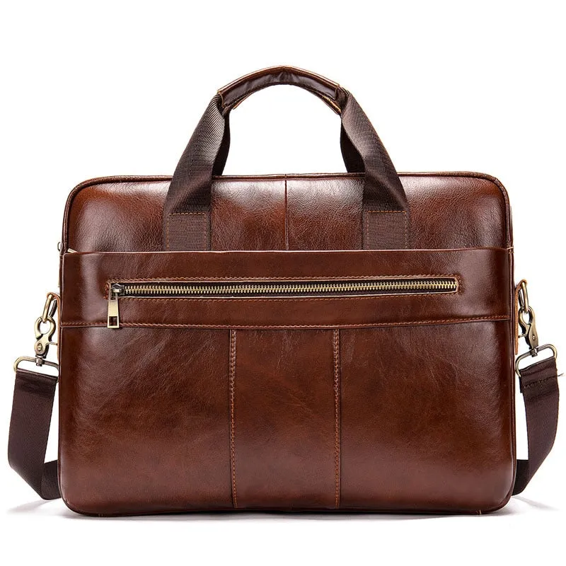 WESTAL Genuine Leather Men's Bag