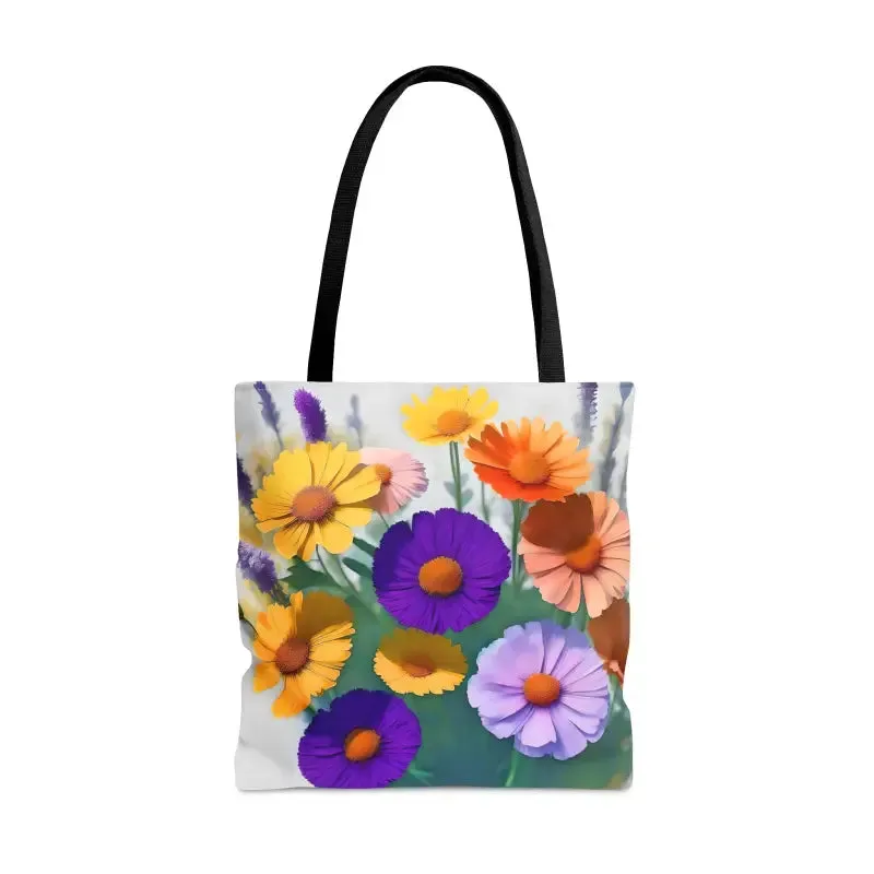 Wild Flowers Print Tote Bag for Style and Charm