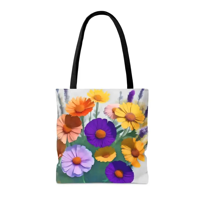 Wild Flowers Print Tote Bag for Style and Charm