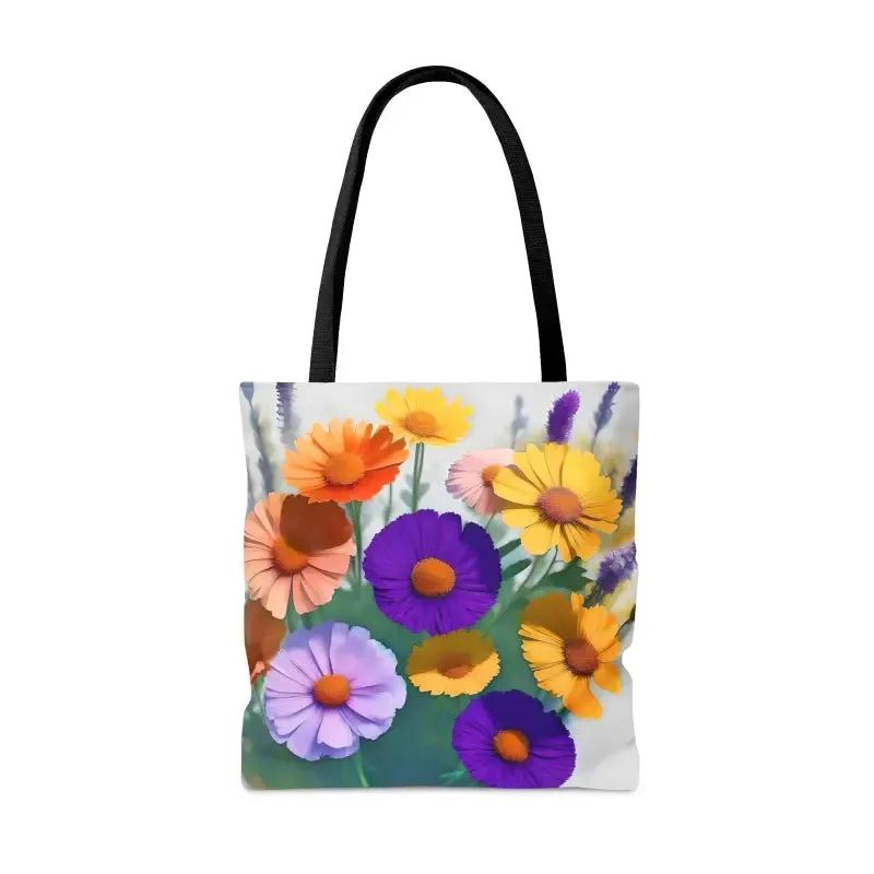 Wild Flowers Print Tote Bag for Style and Charm