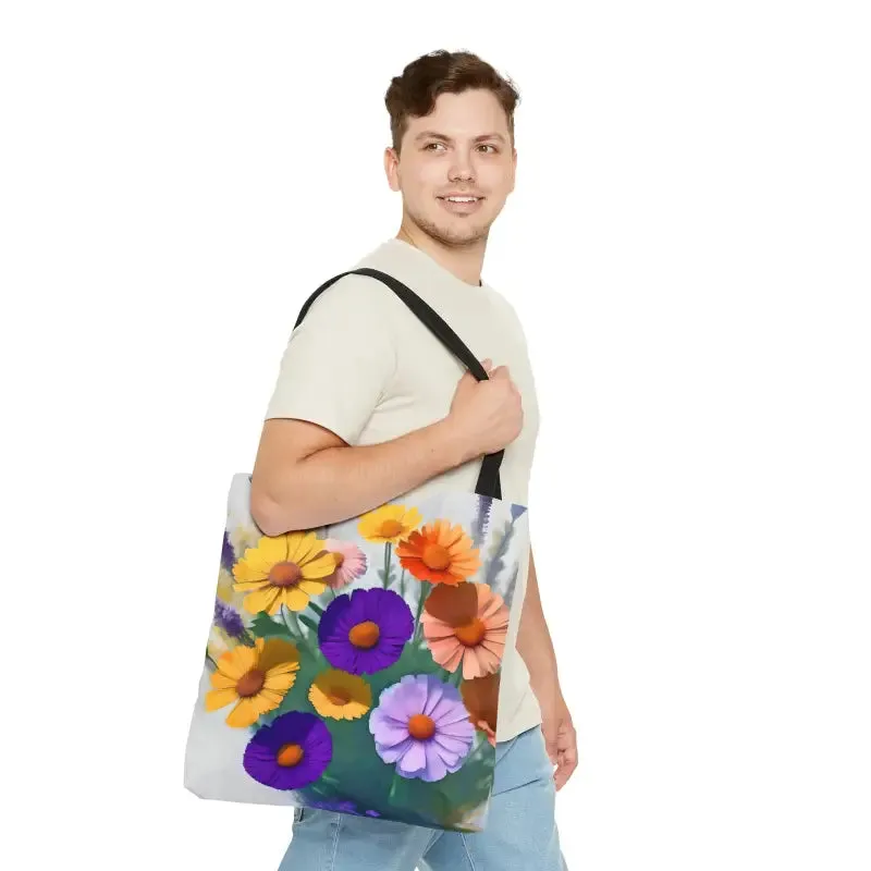 Wild Flowers Print Tote Bag for Style and Charm