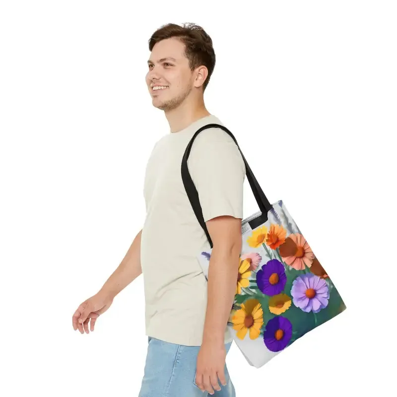 Wild Flowers Print Tote Bag for Style and Charm