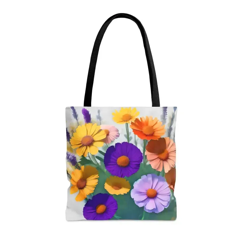 Wild Flowers Print Tote Bag for Style and Charm