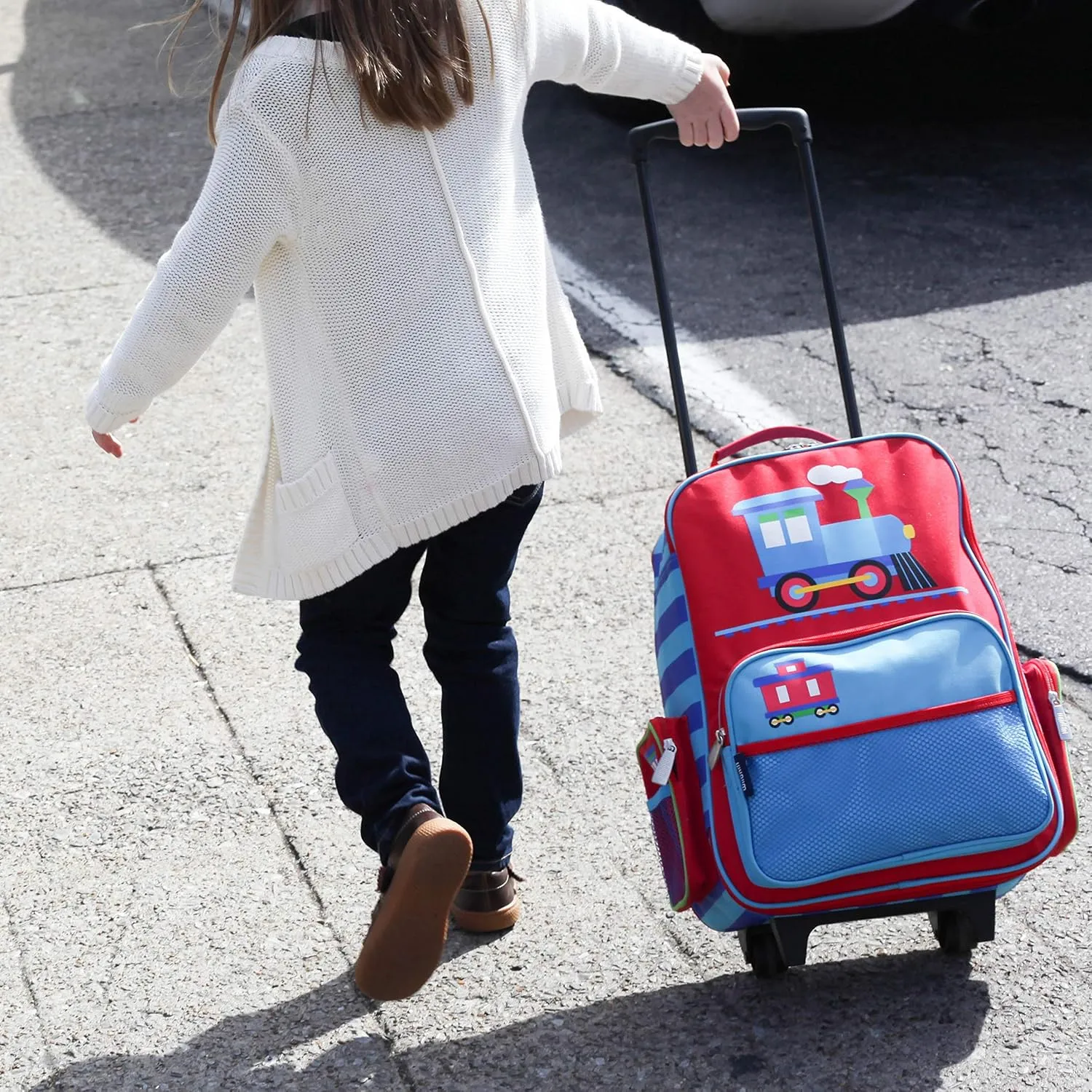 Wildkin Kids Rolling Suitcase for Boys & Girls