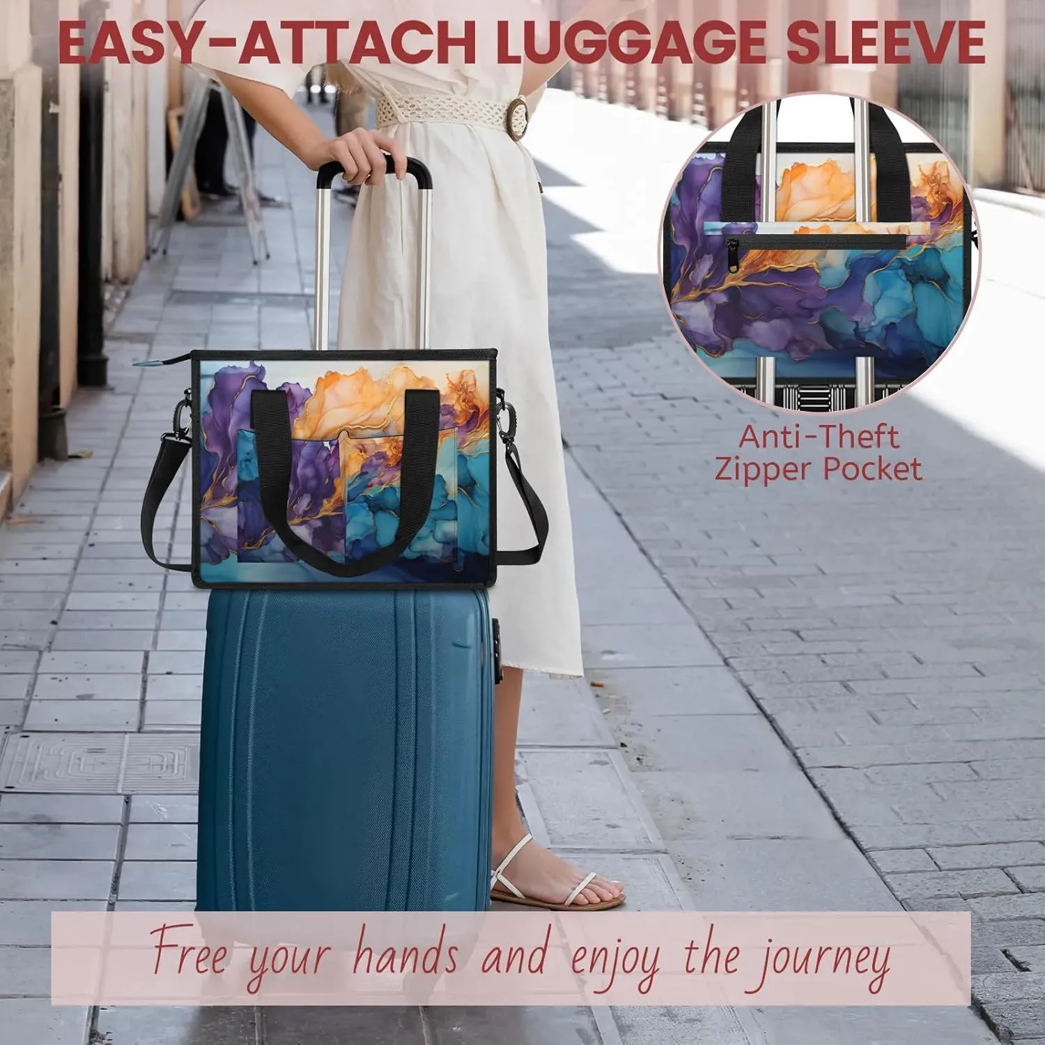 Women Fashion Tote Bag Wallet Shoulder Bags Set 3PCS Top Handle Satchel Purse Large Zippered Handbag Daily Use