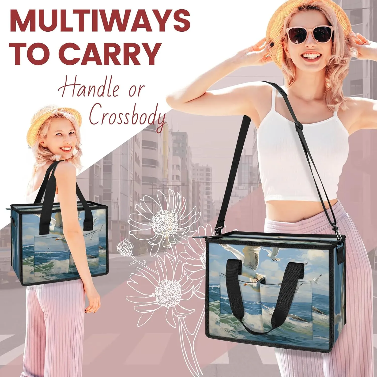Women Fashion Tote Bag Wallet Shoulder Bags Set 3PCS Top Handle Satchel Purse Large Zippered Handbag Daily Use