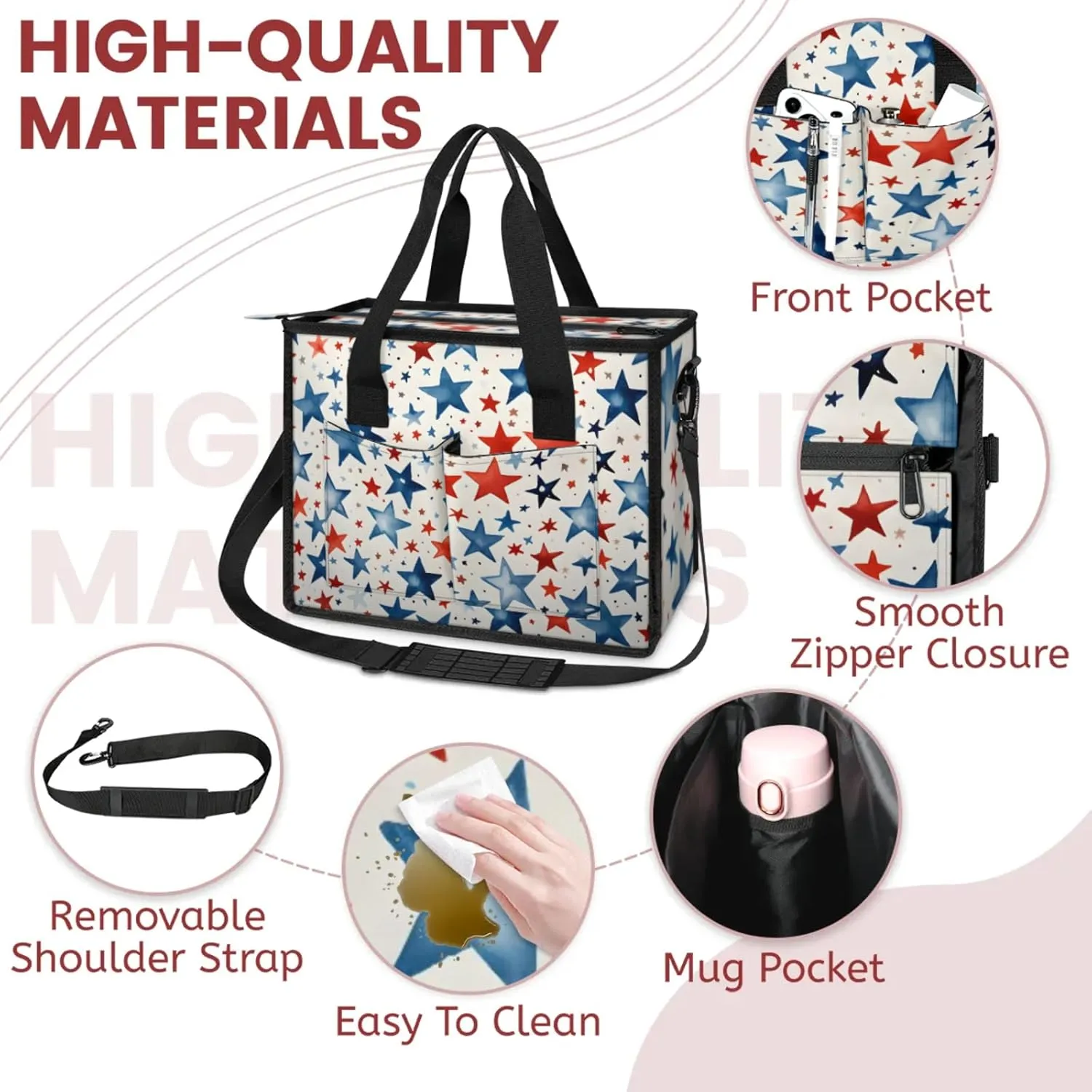 Women Fashion Tote Bag Wallet Shoulder Bags Set 3PCS Top Handle Satchel Purse Large Zippered Handbag Daily Use