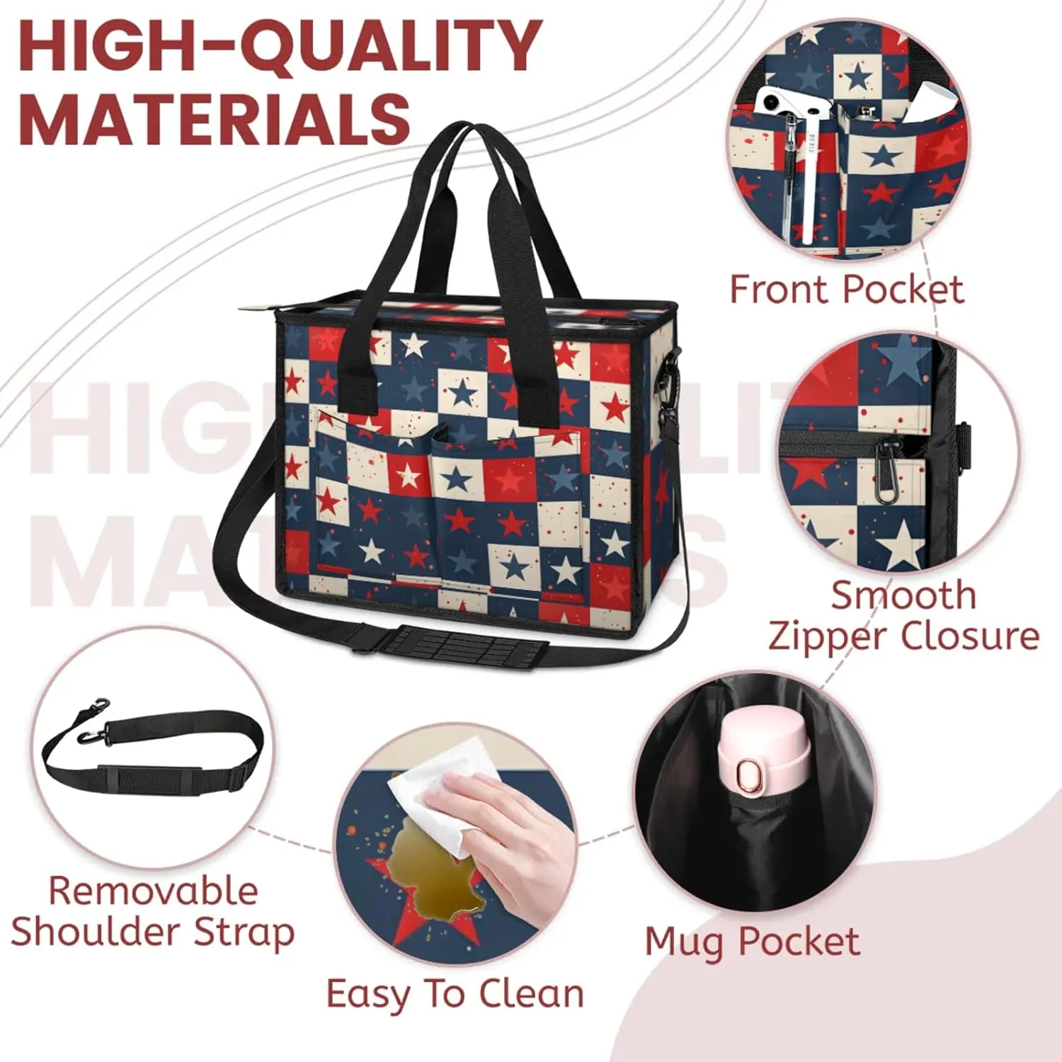 Women Fashion Tote Bag Wallet Shoulder Bags Set 3PCS Top Handle Satchel Purse Large Zippered Handbag Daily Use