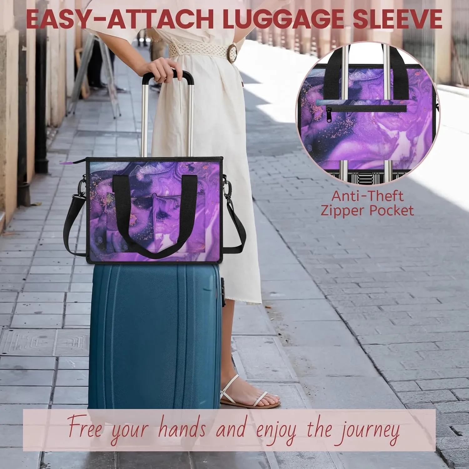 Women Fashion Tote Bag Wallet Shoulder Bags Set 3PCS Top Handle Satchel Purse Large Zippered Handbag Daily Use