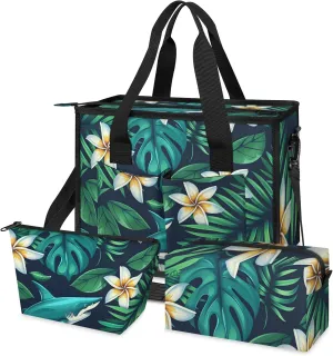 Women Fashion Tote Bag Wallet Shoulder Bags Set 3PCS Top Handle Satchel Purse Large Zippered Handbag Daily Use