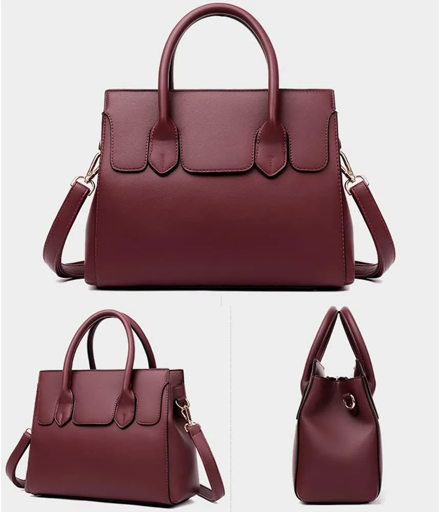 Women Handbags Top Handle Purse Vegan Leather Tote Bags Satchel Medium Totes Shoulder Bag Crossbody Bag Ladies Handbag