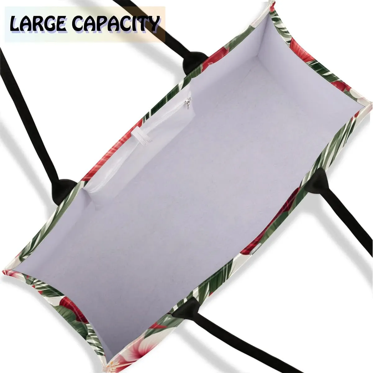 Womens Birthday Gifts Tote Bag Tropical Leaves Beach Bags for Women Handbags