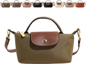 Women's Fashion Colorblock Mini Crossbody Bag, Elegant Handbags Purses with Adjustable Strap, Solid Square Purse Totes Bag