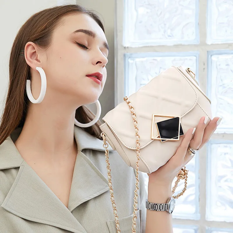 Women's  Leather Bags Shoulder Cowhide Messenger Bag