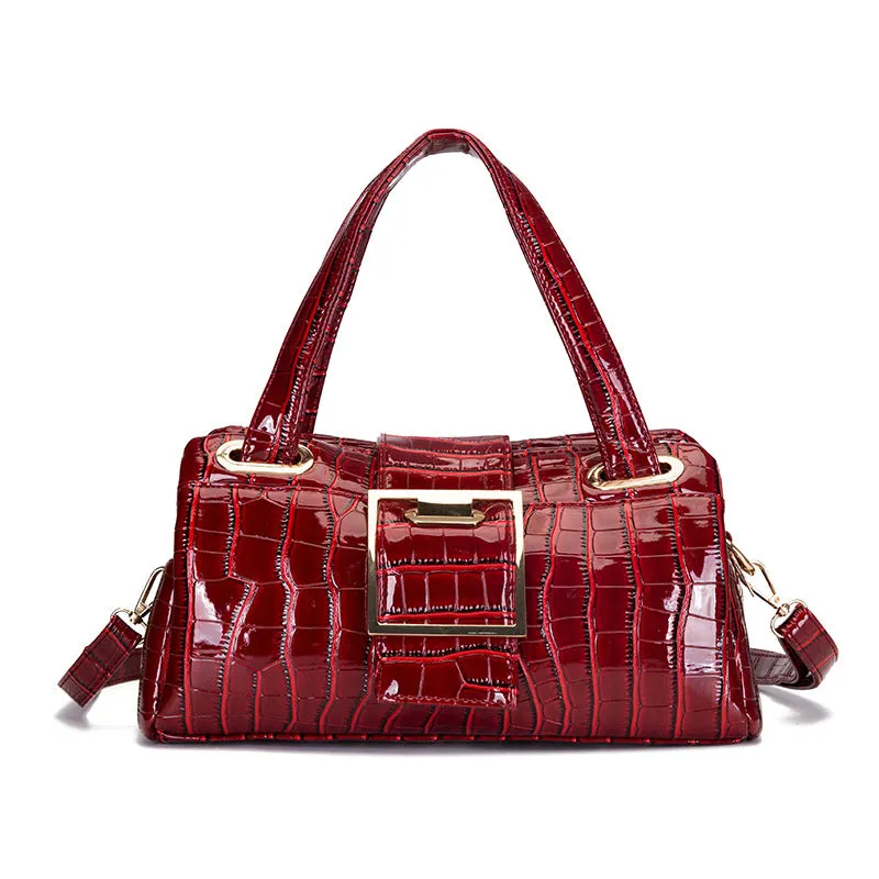 Womens PU Single Shoulder Messenger Bag