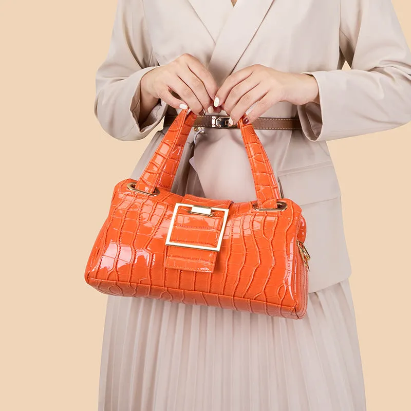 Womens PU Single Shoulder Messenger Bag