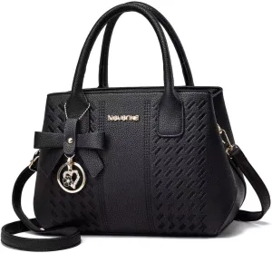 Womens Purses and Handbags Shoulder Bag Ladies Designer Satchel (Blue)