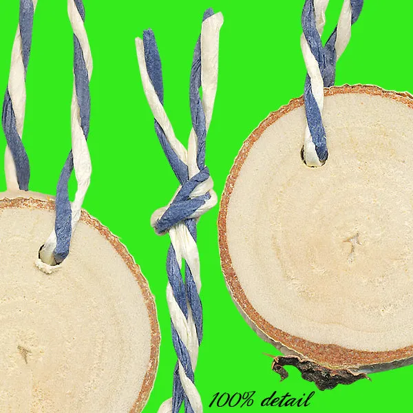 Wood Slices Tags