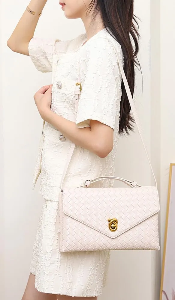 Woven Bags for Women Clutch Bag Cross Body Bag Trendy Totes Hobo Purse Summer Shoulder Bag Handbag for Work Party