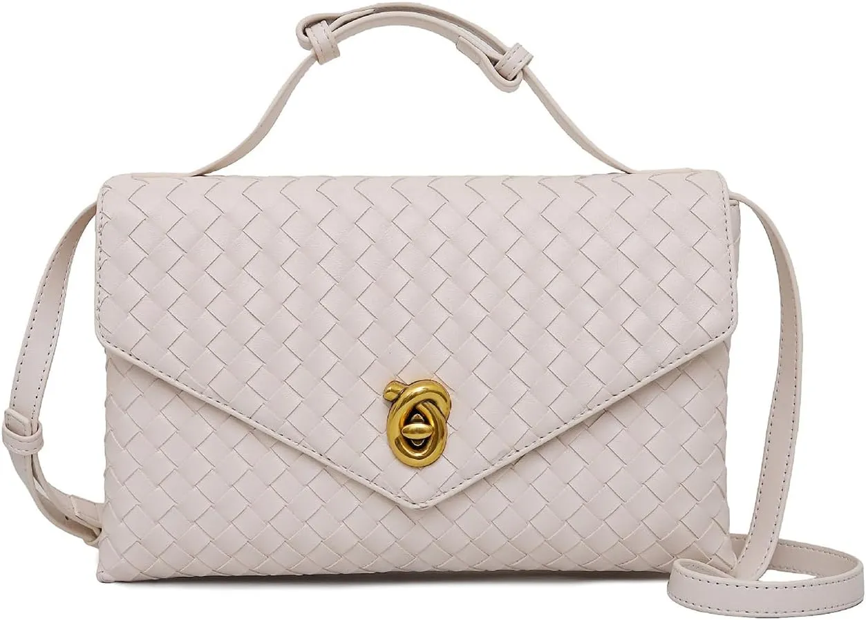 Woven Bags for Women Clutch Bag Cross Body Bag Trendy Totes Hobo Purse Summer Shoulder Bag Handbag for Work Party