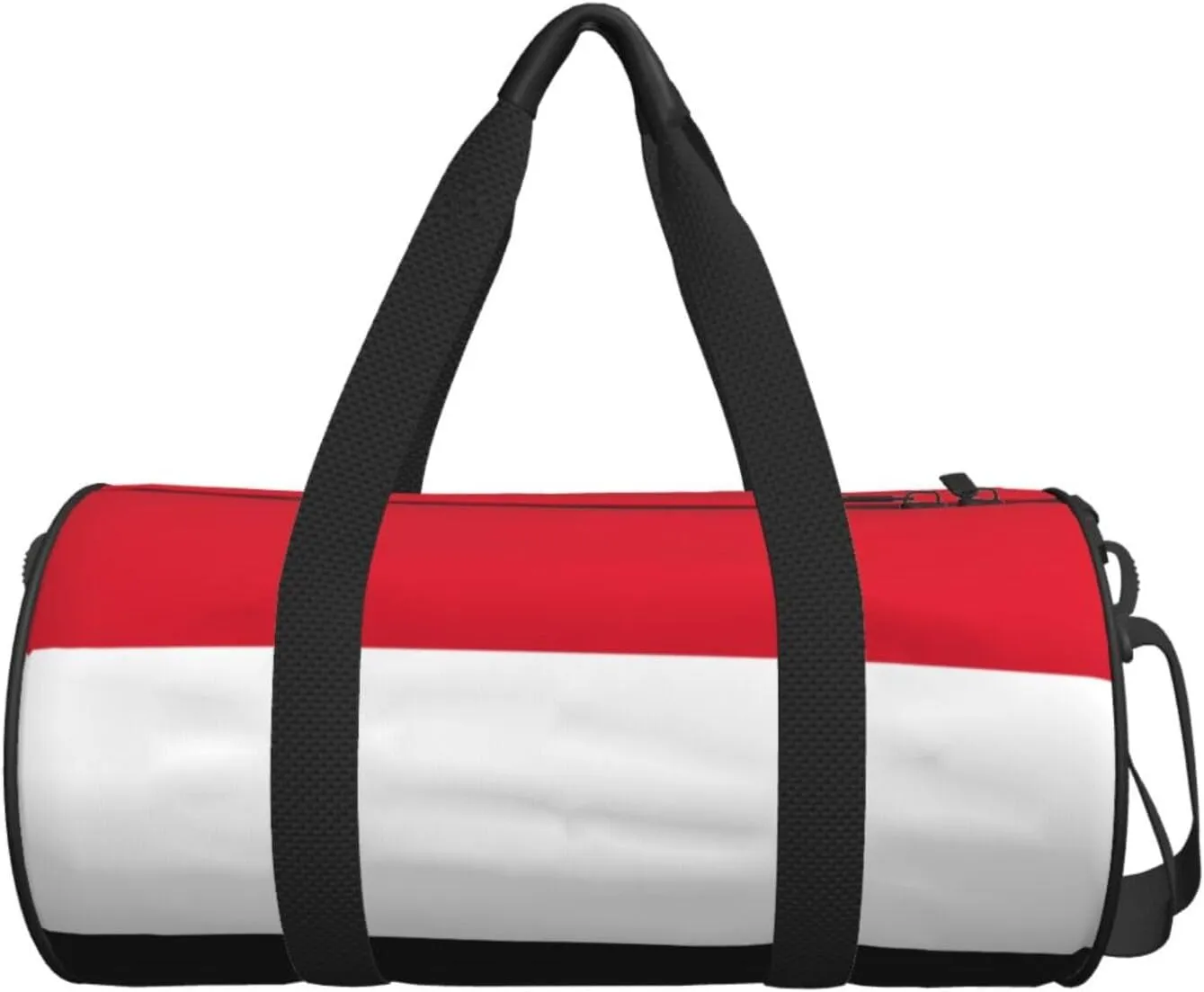 Yemen Yemeni Yemenian Flag Round Travel Duffel Bag Large Capacity Gym Sports Bags for Hiking Vacation Trips