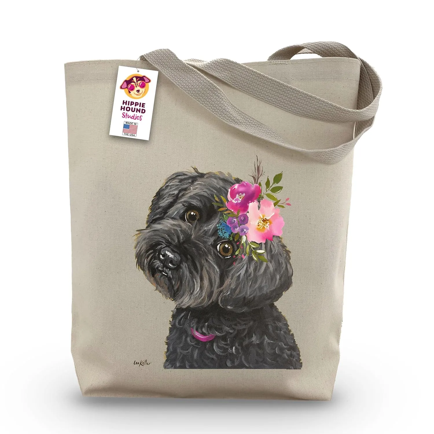 Yorkie Poo Dog Tote - YorkiePoo Bag - Yorkie Poo Gifts - Dog Tote Bag - Dog Gifts for Dog Lovers - Handmade Totes - Shopping Bag - Yorkiepoo Gifts - Shoulder Bag - Grocery Bag - Handbag - Beach Bag